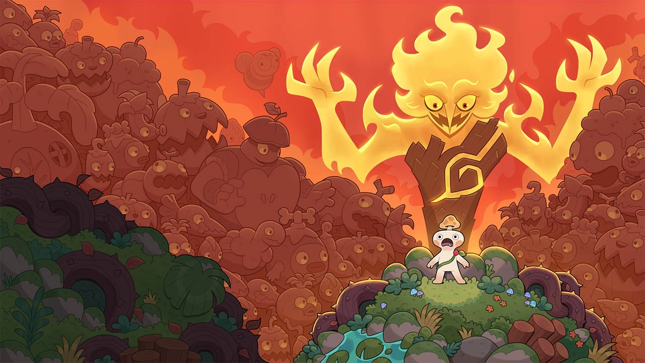 Funguys Swarm 的疯狂新更新在蛋质自动蘑菇机中添加了愤怒的小鸡