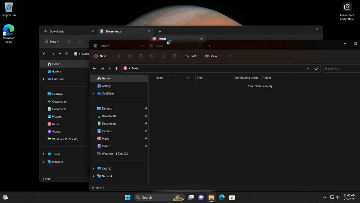 Windows 11 文件資源管理器在最新預覽更新中添加了有趣但隱藏的功能 - Ghkpe.com